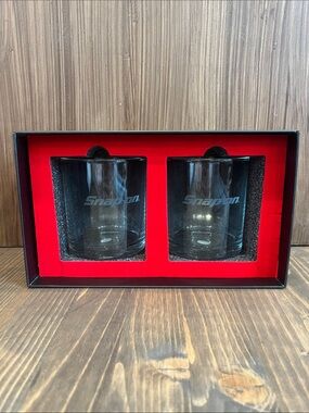 Snap-on Whiskey Glass Set